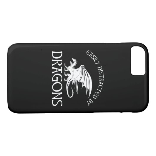 Gemakkelijk verstoord door Dragons Case-Mate iPhone Case (Achterkant (Horizontaal))