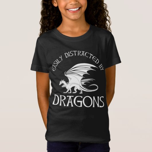 Gemakkelijk verstoord door Dragons T-shirt (Voorkant)