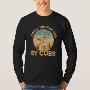 Gemakkelijk verstoord door Fennec Foxes citaat voo T-shirt