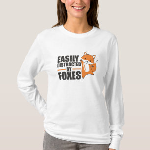 Gemakkelijk verstoord door Foxes Cute Fox Funny T-shirt