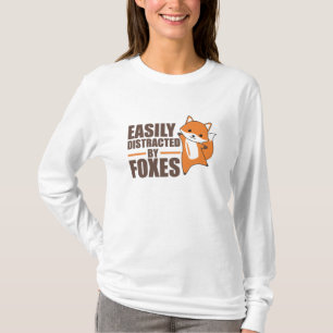 Gemakkelijk verstoord door Foxes Cute Fox Funny T-shirt