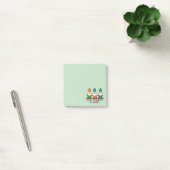 Gemakkelijk verstoord door Gnomen Cute Post-it® Notes (Kantoor)