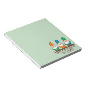 Gemakkelijk verstoord door gnomen notitieblok (Schuin)