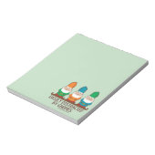 Gemakkelijk verstoord door gnomen notitieblok (Linkerzijde)