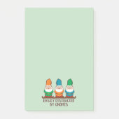 Gemakkelijk verstoord door gnomen post-it® notes (Voorkant)