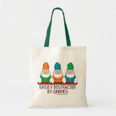 Gemakkelijk verstoord door gnomen tote bag (Voorkant)