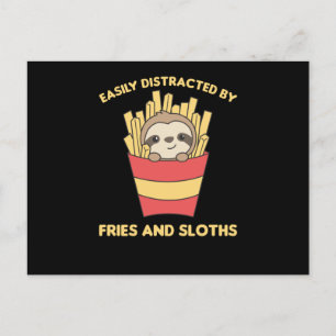 Gemakkelijk verstoord door groeven en groeven briefkaart