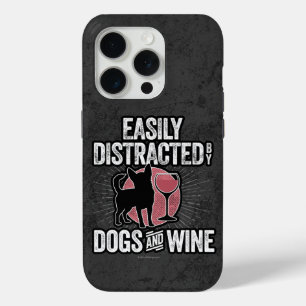 Gemakkelijk verstoord door honden en Hoesje-Mate i iPhone 15 Pro Case