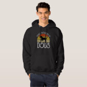 Gemakkelijk verstoord door honden hoodie (Voorkant volledig)