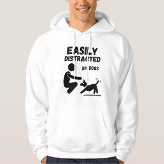 Gemakkelijk verstoord door honden hoodie