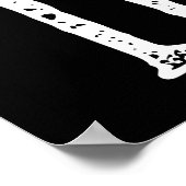 Gemakkelijk verstoord door honden poster (Hoek)