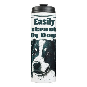 Gemakkelijk verstoord door honden thermosbeker