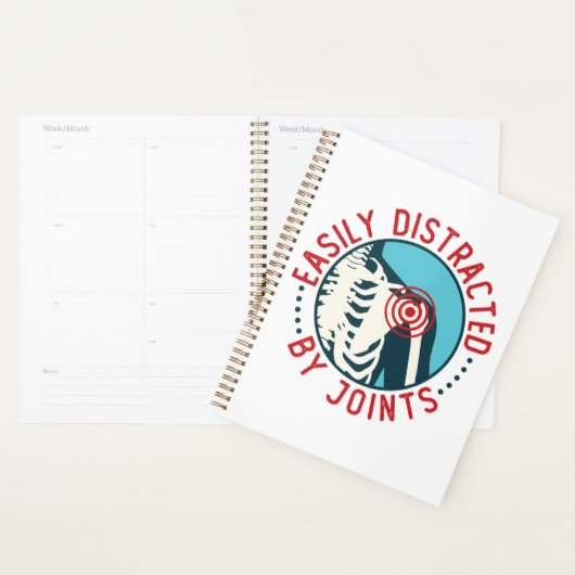 Gemakkelijk verstoord door Joints Funny Chiropract Planner (Display)