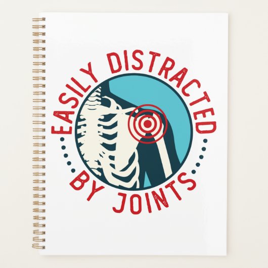 Gemakkelijk verstoord door Joints Funny Chiropract Planner (Voorkant)