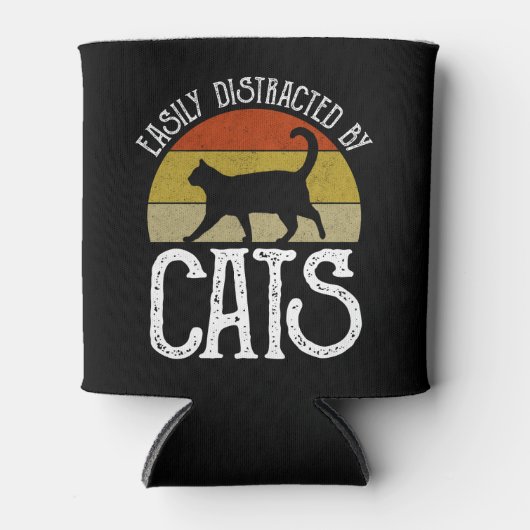 Gemakkelijk verstoord door katten blikjeskoeler (Voorkant)