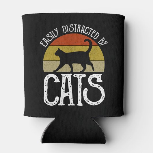 Gemakkelijk verstoord door katten blikjeskoeler (Achterkant)