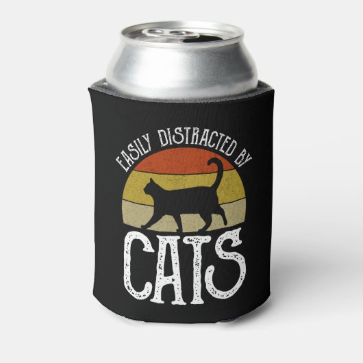 Gemakkelijk verstoord door katten blikjeskoeler (Blikje Achterkant)