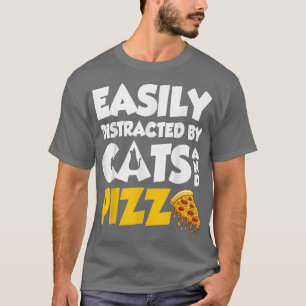Gemakkelijk verstoord door katten en paardengriepk t-shirt