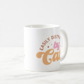 Gemakkelijk verstoord door katten koffiemok (Voorkant rechts)