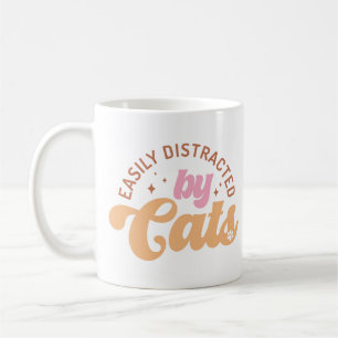 Gemakkelijk verstoord door katten koffiemok