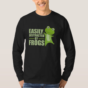 Gemakkelijk verstoord door kikkerpenkikkers t-shirt