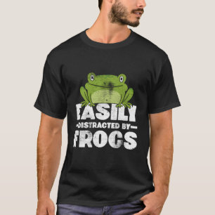 Gemakkelijk verstoord door kikkerviskfort t-shirt