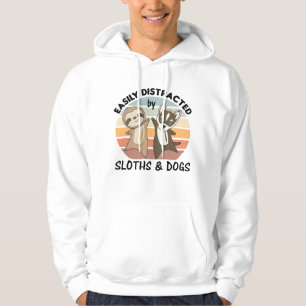 Gemakkelijk verstoord door klimmen en honden hoodie