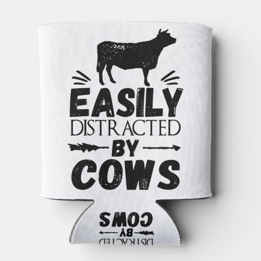 Gemakkelijk verstoord door Koeien Blikjeskoeler (Achterkant)