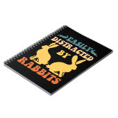 Gemakkelijk verstoord door konijnen notitieboek (Linkerzijde)