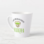 Gemakkelijk verstoord door Matcha Latte Mok (Linkerhoek)