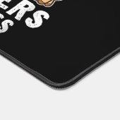 Gemakkelijk verstoord door otters en honden Funny Bureaumat (Hoek)