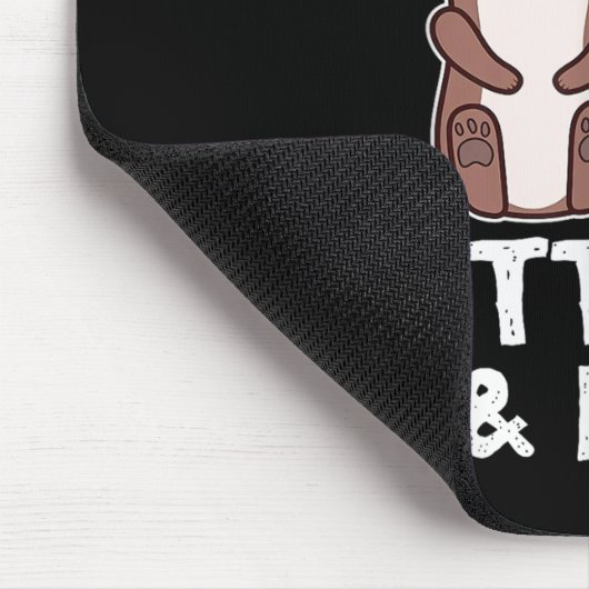 Gemakkelijk verstoord door otters en honden Funny  Muismat (Hoek)