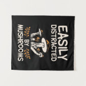 Gemakkelijk verstoord door paddenstoel wandkleed (Voorkant (horizontaal))