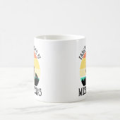 Gemakkelijk verstoord door paddenstoelen (morel) koffiemok (Center)