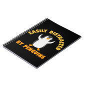 Gemakkelijk verstoord door pinguïns notitieboek (Linkerzijde)