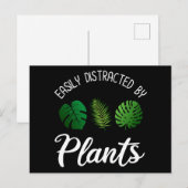 Gemakkelijk verstoord door Planten Briefkaart (Voorkant / Achterkant)