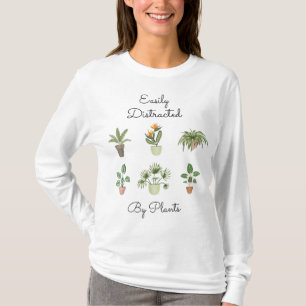 Gemakkelijk verstoord door Planten Funny Gardener  T-shirt