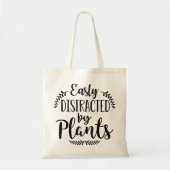 Gemakkelijk verstoord door Planten Tote Bag (Voorkant)