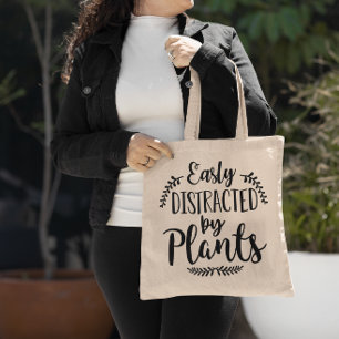 Gemakkelijk verstoord door Planten Tote Bag