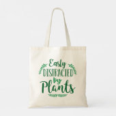 Gemakkelijk verstoord door Planten Tote Bag (Achterkant)