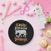 Gemakkelijk verstoord door sleutels papieren bordje (Feest)