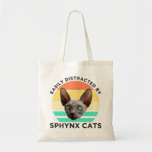 Gemakkelijk verstoord door synxkatten tote bag