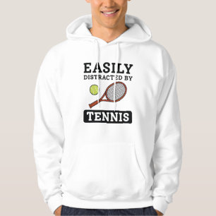 Gemakkelijk verstoord door tenis hoodie