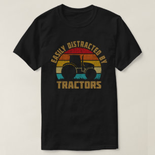 Gemakkelijk verstoord door tractoren Funny Farmer  T-shirt