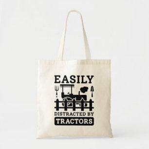 Gemakkelijk verstoord door trekkers tote bag