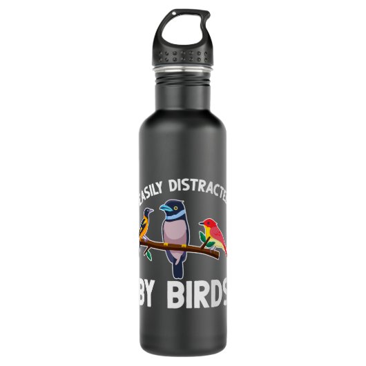 Gemakkelijk verstoord door vogelaars vogelwateren waterfles (Voorkant)