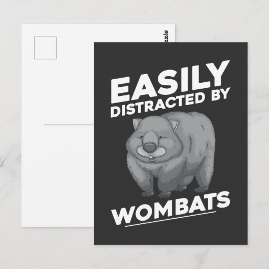 Gemakkelijk verstoord door vrouwtjes Australische Briefkaart (Voorkant / Achterkant)