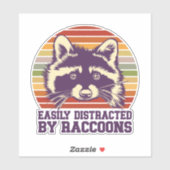 Gemakkelijk verstoord door zonsondergang van de R Sticker (Vel)