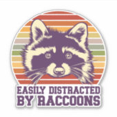 Gemakkelijk verstoord door zonsondergang van de R Sticker (Voorkant)