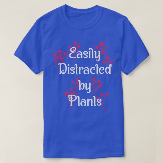 Gemakkelijk verstoorde Planten botsen met het plan T-shirt (Design voorkant)